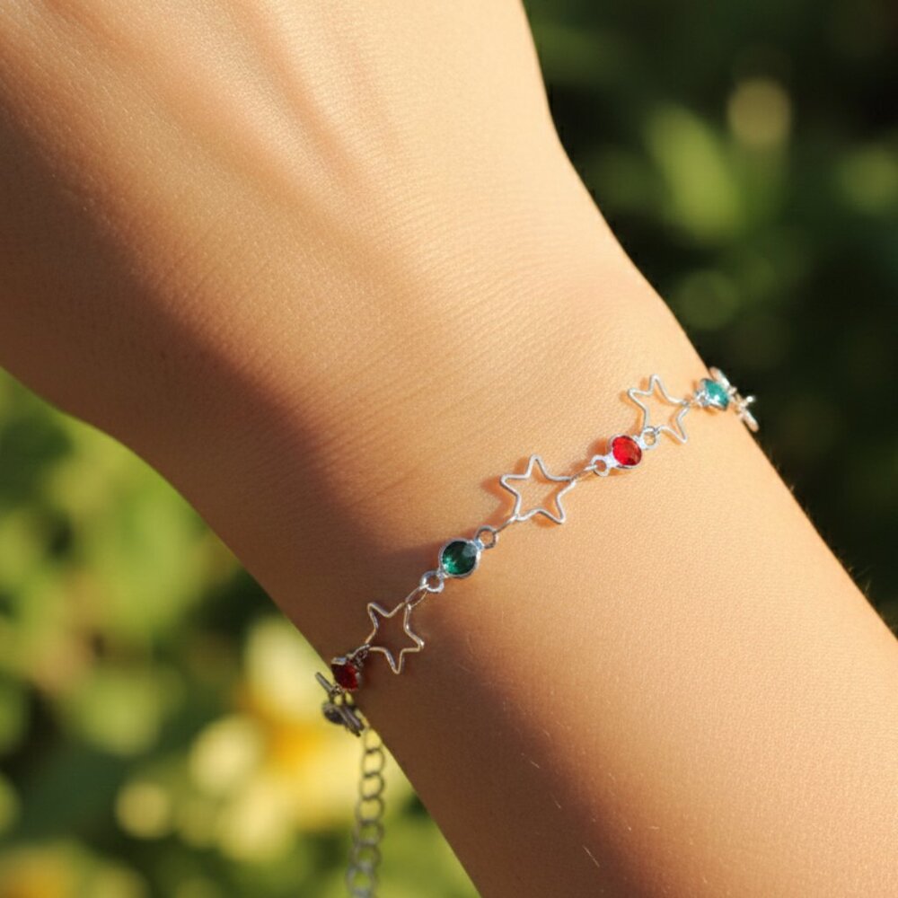 "Trendy Handmade Bracelet – A Stylish Gift for Women & Girls, MAR092043